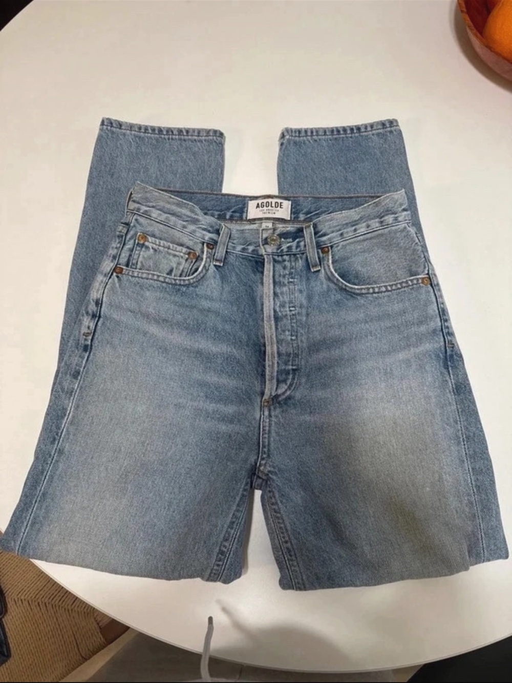 AGOLDE Light Blue women’s  Denim Jeans